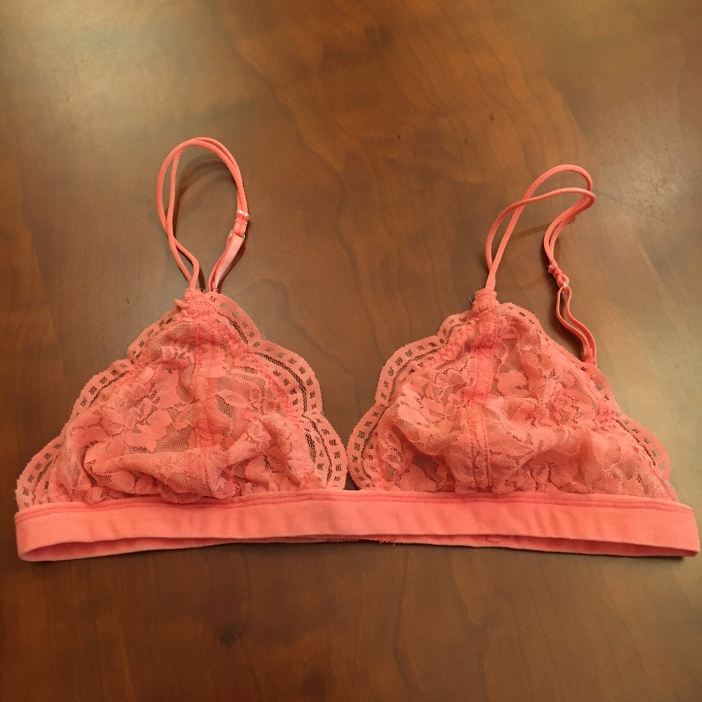 Lacey bra with soft cups